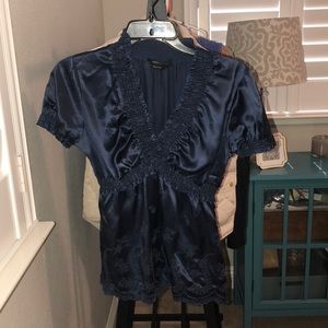 Bcbgmaxazria Eyelet Top